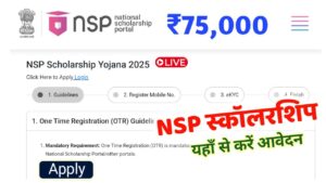 NSP Scholarship Apply Online